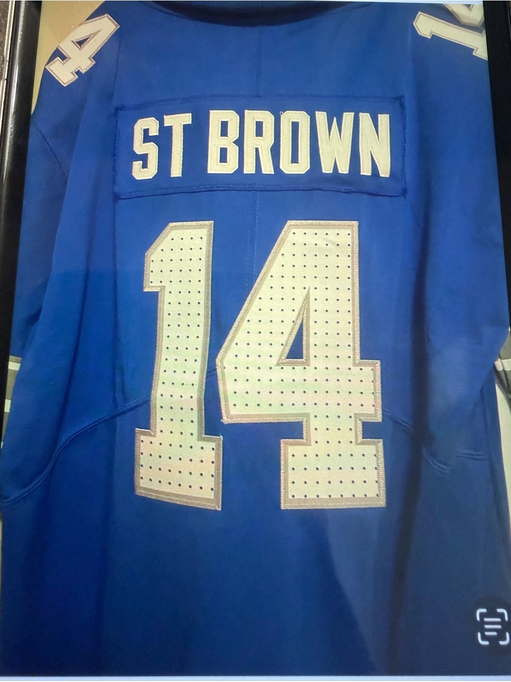 ST Brown NFL Football Jersey